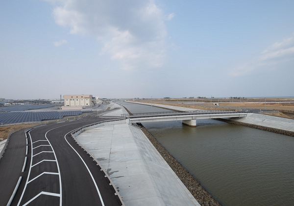 市道相野釜線道路築造